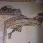 dipinto murale, (XV sec.), d.r., palazzo privato, Bassano del Grappa