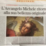 L' Arcangelo Michele ritorna alla sua bellezza originale